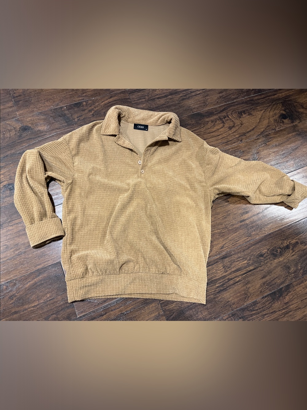 Women’s Oversized Waffle Knit Pullover Sweater